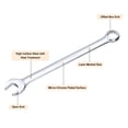 thumbnail image 3 of 2packs 15mm Combination Wrench with Offset 12-Point Box End and Angled Open End, 3 of 6