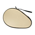thumbnail image 3 of Bolsa de raqueta de tenis de mesa shamjiam EVA dorado resistente al desgaste con cremallera, 3 of 9