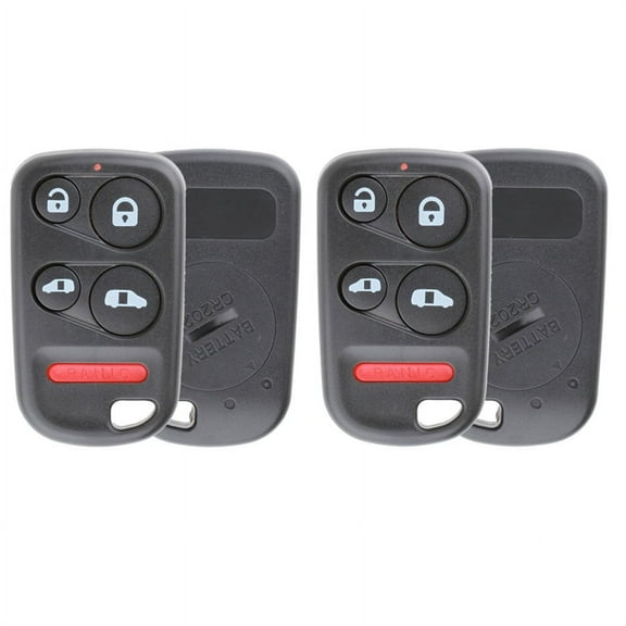 KeylessOption Keyless Entry Remote Car Key Fob Case Shell Button Pad Outer Cover E4EG8DN, OUCG8D-440H-A for 1999-2004 Honda Odyssey