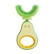thumbnail image 1 of Soidarity Cepillos de de silicona en forma de U de 2 a 6 años, cepillos de limpieza de extraíbles, suministro de salud para el cuidado de los oídos Amarillo, 1 of 6