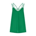 thumbnail image 3 of Aloohaidyvio Tank Tops for Women ,Womens Summer Solid Color Sports Sleeveless Loose Top V-Neck Camisole Tank Top, 3 of 5