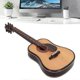 thumbnail image 1 of Miniature Wooden Guitar Model High Simulation Electric Guitar Mini Musical Instrument with Stand and Case for Home Decoration, 1 of 1