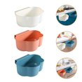 thumbnail image 1 of OULII 3 Pcs Contenant à Ordures en Plastique sous l'Évier pour Usage Quotidien Cuisine, 1 of 8