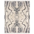 thumbnail image 1 of Unique Loom Hygge Shag Peluche & Confortable Tapis 8' x 10' Rectangle Gris/ivoire, 1 of 2