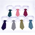 thumbnail image 5 of Suministros Para Mascotas Ajustable Mascota Perro Gato Pajarita A Rayas Traje De Mascota Corbata Para Uso Diario O Fotografía 2 Uds Kearding PT002741-05, 5 of 5