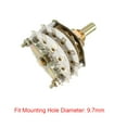 thumbnail image 3 of 4PCS 2P6T 2 Pole 6 Throw 2-Deck Band Channel Rotary Switch Selector, 3 of 4