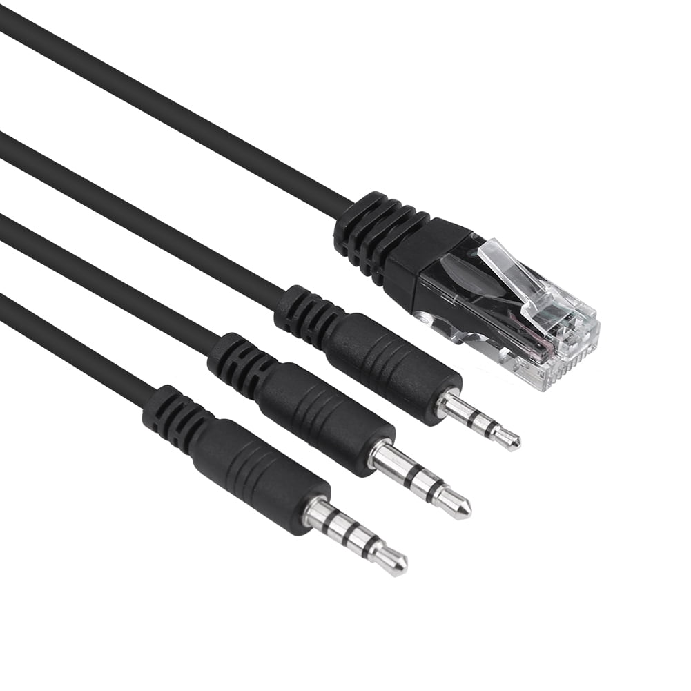 Programming Cable 8 in 1 USB Programming Cable with 8pcs Different Connectors for Kenwood//for QuanShengcn//for Tyt//for Motorola Radio