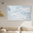 thumbnail image 2 of Art Remedy Neutral Abstracts Canvas, 54" x 36", White Frame, Frozen in Time II, 2 of 7