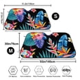thumbnail image 3 of Haiem Tropical Palm Leaves Car Windshield Sun Shade - Blocks UV Rays Sun Visor Protector, Sunshade to Keep Your Vehicle Cool, Universal Fit SUV Van Sedan-Small, 3 of 7