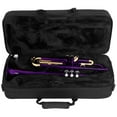 thumbnail image 4 of YongCo Standard Bb Trumpet Brass Student Trumpet Instrument With Case Band Horn, 4 of 19