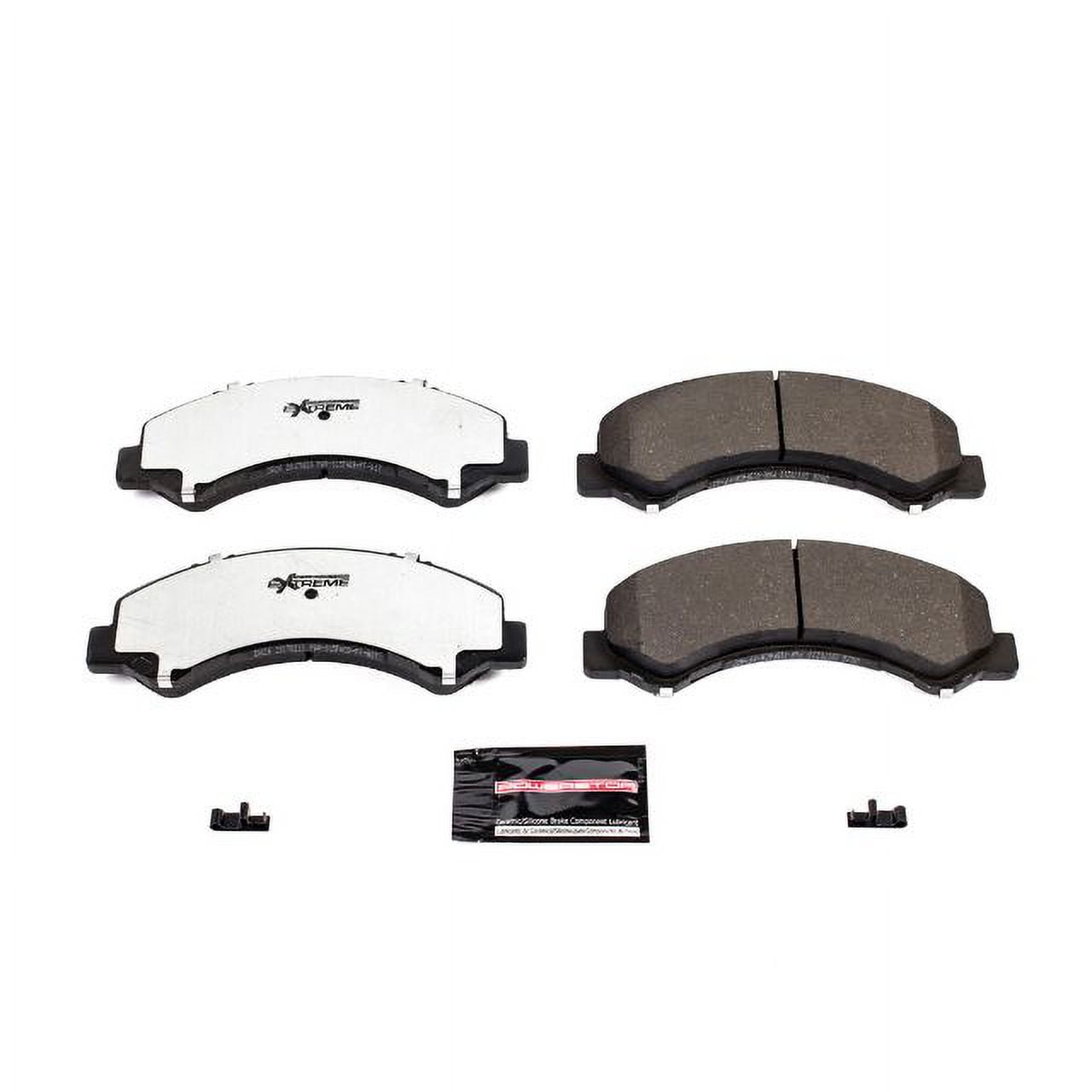 Power Stop Front Z36 Truck & Tow Carbon-Fiber Ceramic Brake Pads Z36-826