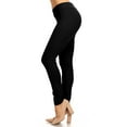 thumbnail image 2 of Women's Solid Casual Comfy Basic Soft Elastic Waistband Low Rise fit Jegging Pants, 2 of 3
