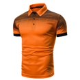 thumbnail image 4 of Cardigan à Manches Courtes Mode Décontractée pour Hommes Chandail à Col Rabattu T-Shirt à Manches Courtes pour Affaires, 4 of 8