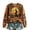 Camel_#04, variant on Halloween Salem Witch Broom Sweatshirt for Women Halloween Salem Witch Spooky Season Shirts Crewneck Hocus Pocus Holiday Pullover Gold M