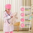 thumbnail image 4 of Disfraz de médico Liberty para niños con estetoscopio de 3 a 6 años, 4 of 6