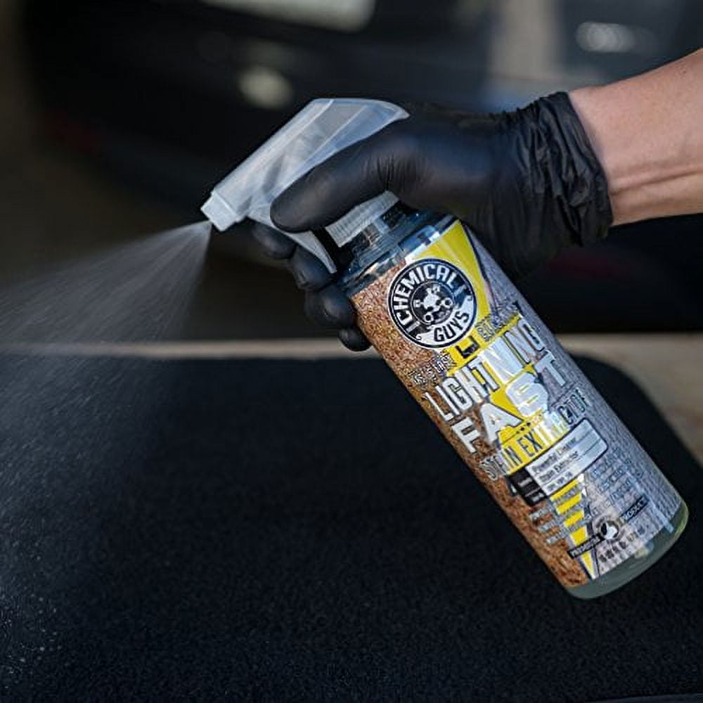 (2 pack) Chemical Guys Lightning Fast Carpet+Upholstery Stain Extractor Cleaner & Stain Remover (16 oz)