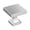Polished Chrome, variant on Miseno Mcktrk3106 Vallombrosa 1-1/16" Square Cabinet Knob - Nickel