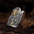 thumbnail image 4 of PAMTIER Men's Stainless Steel Personality Hip Hop Cool Punk Ancient Bark of a Tree Centipede Biker Pendant Necklace Ghost Skeleton with Chain, 4 of 6