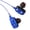 Blue, variant on Wired Earphones with Microphone Headset Stereo Sound Quality Noise Canceling Headphones 3.5mm,for Running/Cooking/Gym/Sports