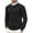 A-black, variant on COOFANDY Mens Crewneck Sweater Slim Fit Lightweight Dress Sweater Cable Knit Sweater Pullover