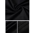 thumbnail image 5 of CPNG Boys Athletic Shorts Quick Drying Solid Color Basketball Soccer Running Sports Gym Active Elastic High Waist Shorts(Black,7-8 Years), 5 of 6