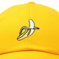 thumbnail image 2 of DALIX Banana Hat Novelty Peel Baseball Dad Cap Gifts for Men Women in Gold, 2 of 5