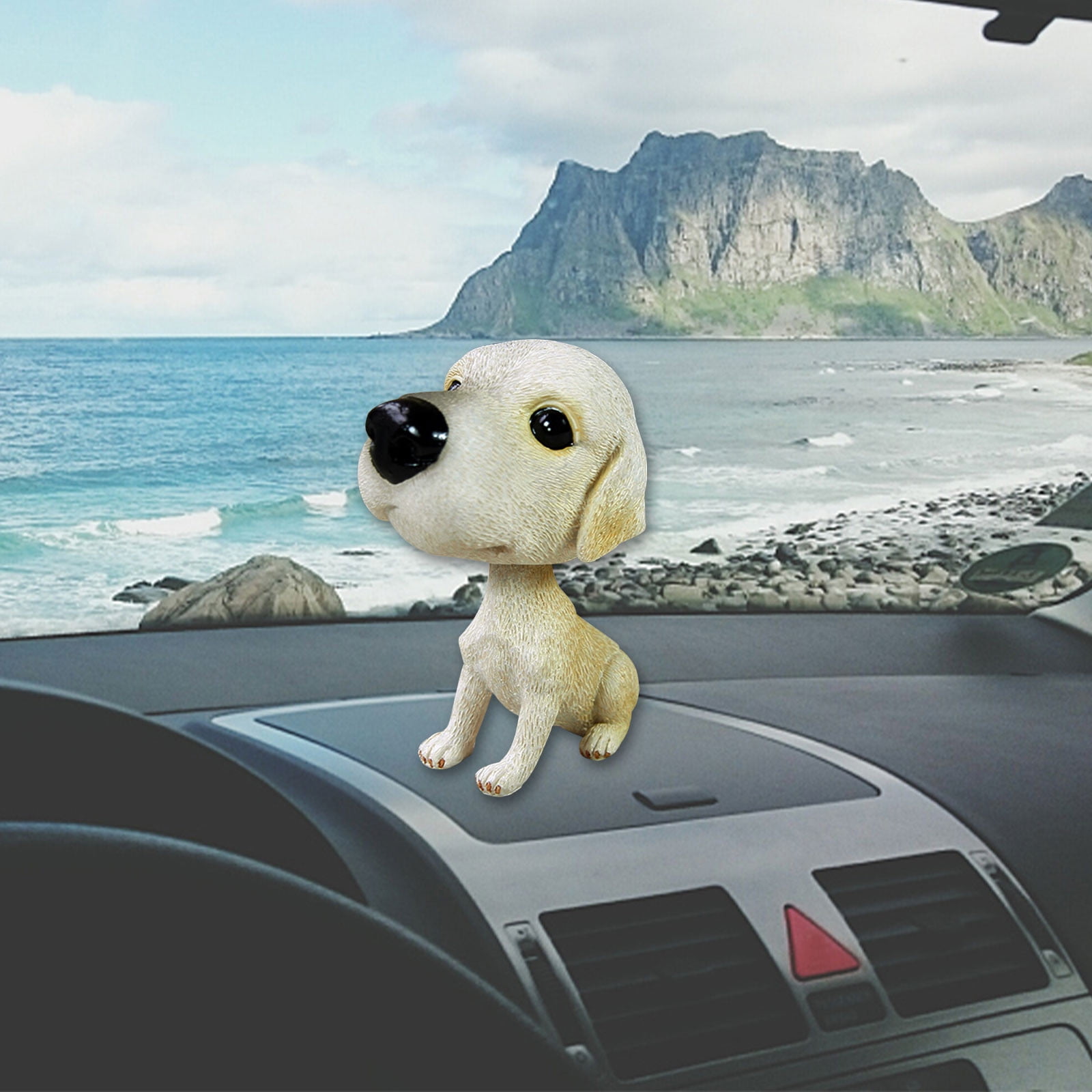 Figurines de décoration de voiture - Figurine de chien Bobblehead pour Figurines de décoration de voiture - Figurine de chien Bobblehead pour