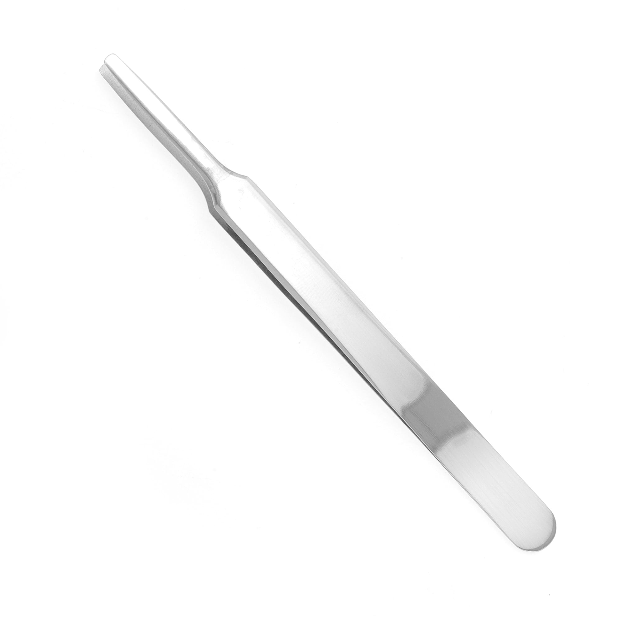 Pince A Epiler 6.3-Inch Stainless Steel Tweezers With Curved Pointed Serrated Tip Curved Tip Tweezers Pince A Epiler 6.3-Inch Stainless Steel Tweezers With Curved Pointed Serrated Tip Curved Tip Tweezers