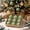 A, variant on Velvet Flocked Christmas Ball Ornaments, 9Pcs 3.15In Sage Green Shatterproof Xmas Baubles with Glitter Detail, Hanging Decor for Christmas Tree, Wreath, Mantel and Seasonal Arrangement