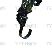 TYPHON Tree Digging Blade Attachment for 2–3 Ton TERROR XXV Mini Excavator | Steel Root Cutting Tool