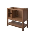 thumbnail image 5 of Modway Ashlyn 36" Wood Bathroom Vanity Cabinet with Open Shelf in Walnut, 5 of 11