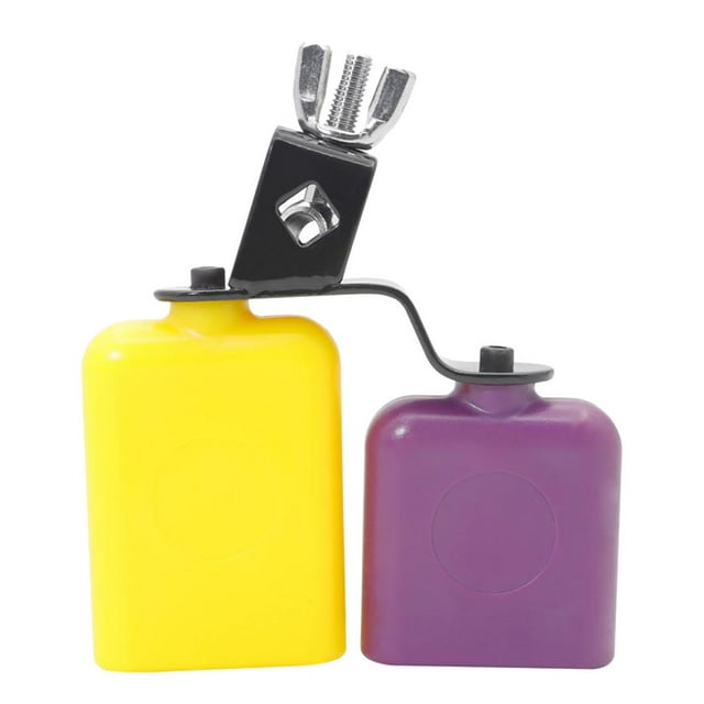 Instrument de Musique Percussion Cowbell Bangzi 2 Couleurs Durable