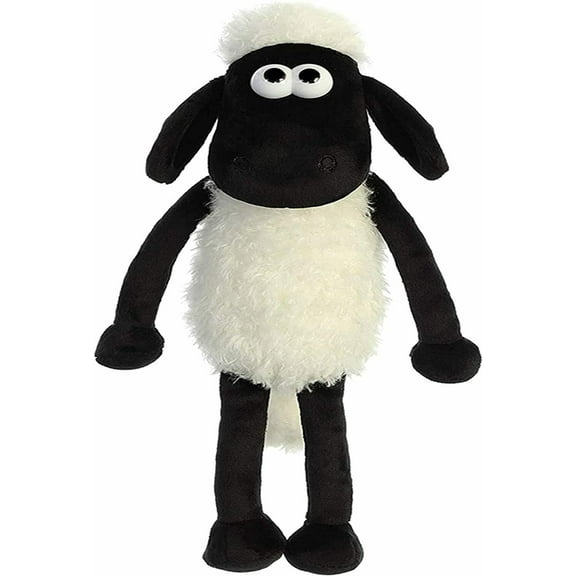 Shaun the Sheep Plush Soft 16" Stuffed Animal New Authentic Rare Cute