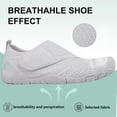 thumbnail image 2 of BERANMEY Barefoot Waters Shoes for Women Men Upgrade Wide Toe Box Voyabarefoot Hiking Shoes Non-Slip Adjustable Comfortable Slip-On for Outdoor Hiking & Beach Walking Travel, 2 of 5