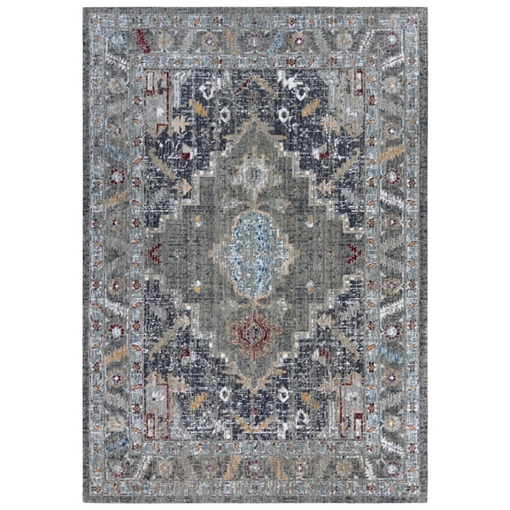Rizzy Rugs Signature Area Rug SGN730 Gray Vintage Worn 8' x 10' Rectangle