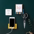 thumbnail image 3 of 4Pcs Elegant 4 Hook Wall Mounted Mobile Phone Charging Rack Bracket Wall Hanger Storage Rack, 3 of 9