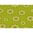 thumbnail image 1 of Ahgly Company Machine Washable Indoor Rectangle Transitional Dark Yellow Green Area Rugs, 7' x 10', 1 of 7