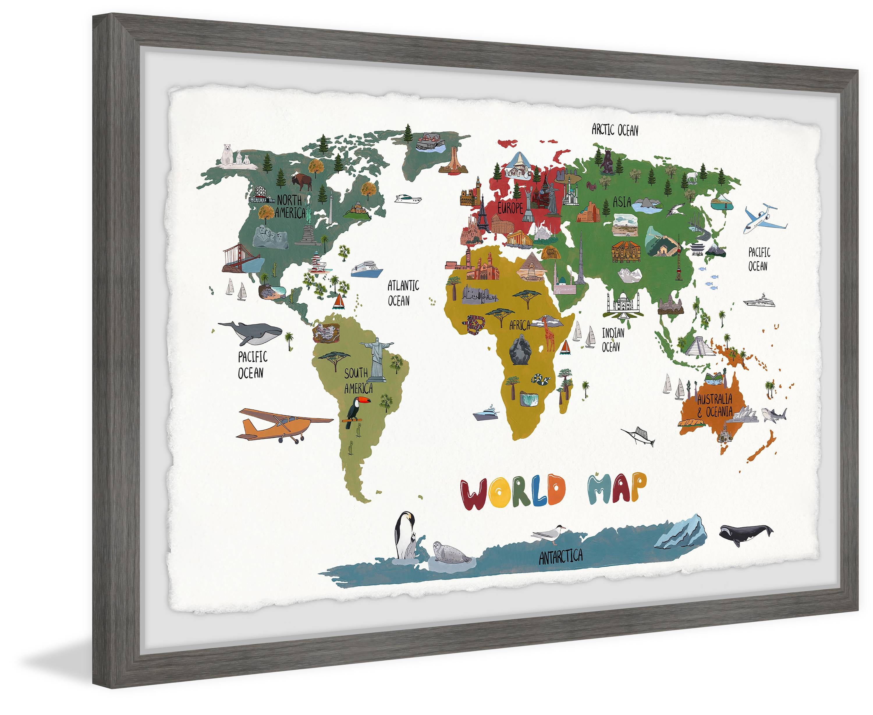 Marmont Hill World Destinations Framed Wall Art