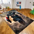 thumbnail image 1 of Captain A Carpet 47'' x 71'' Bedroom Sofa Rug Door Mat Kitchen Bathroom Mats For Kids, 1 of 5