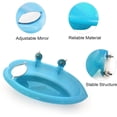 thumbnail image 3 of Baño para pájaros Baño para pájaros Ducha Limpieza Bañera Cuenco Lavabo con espejo para pájaros colgante Mascotas Pájaros pequeños Juguete Accesorios para loros Periquito Cacatúa Bandeja de alimentación de agua JM, 3 of 5