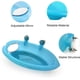 thumbnail image 3 of Baño para pájaros, baño para pájaros, ducha, bañera de limpieza, lavabo con espejo colgante para pájaros, mascotas, pájaros pequeños, juguete, accesorios para loros, periquito, cacatúa, bandeja de al JAMW Sencillez, 3 of 5
