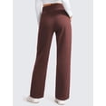 thumbnail image 2 of Pantalones CRZ YOGA Joggers térmicos con forro de felpa y bolsillos, 76 cm, topo, 2 of 5