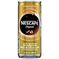 thumbnail image 3 of Nescafe Iced Coffee Drinks in Cans - 12 Pack Canned Coffee Drinks Beverages - Serve Chilled - Liquid Ice Coffee - Can Coffee, Iced & Ready to Drink - 8.1 oz Skinny Cans (Original Flavor), 3 of 9