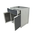 thumbnail image 4 of 2 Door, 1 Drawer Outdoor Kitchen Cabinet, 4 of 15