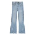 thumbnail image 6 of Levi Strauss Signature Girls Fray Edge Flare Jean, Size 5-18, 6 of 10