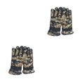thumbnail image 2 of Guantes para niños Minnieouse Manoplas de esquí transpirable para exteriores Amarillo 2Conjunto, 2 of 6