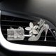 thumbnail image 3 of Crystal High Heel Shoe & Magic Bag Car Air Vent Clip Charm Bling sparkly bedazzled rhinestone Car Bling Accessories, 3 of 4