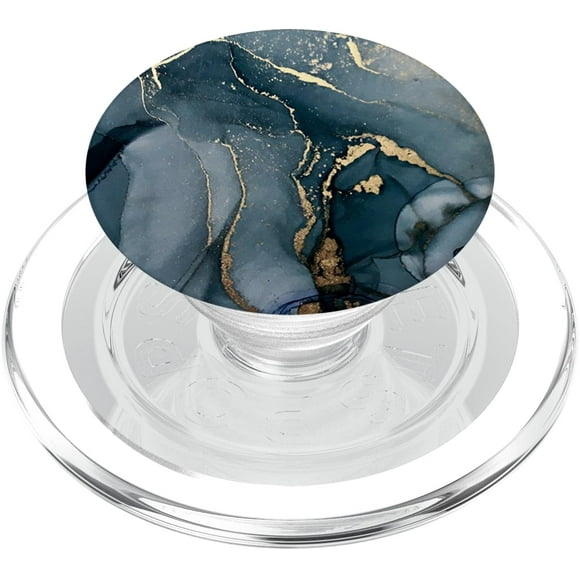 PopSockets PopGrip para teléfonos y tabletas, azul turquesa y aguamarina
