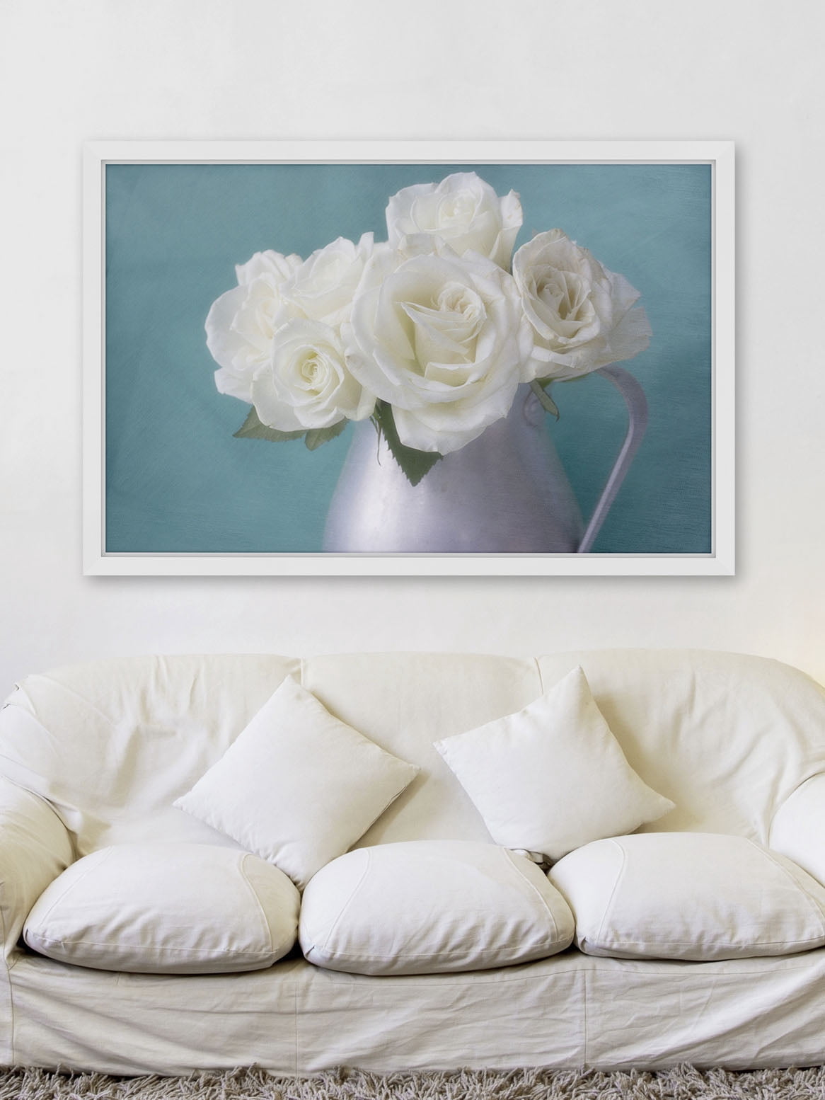 "Country Bouquet" Framed Painting Print