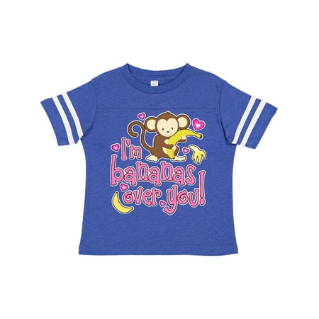 

Inktastic I m Bananas Over You Gift Toddler Boy or Toddler Girl T-Shirt